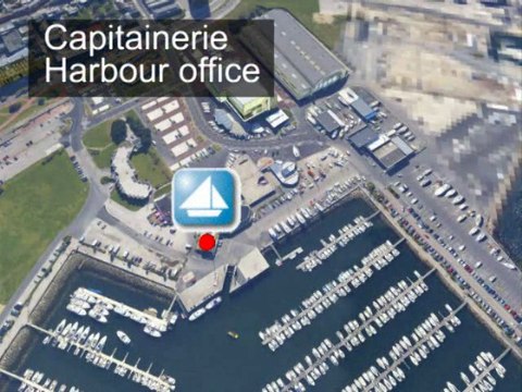 Port Chantereyne Cherbourg visite 3D - Cherbourg Marina