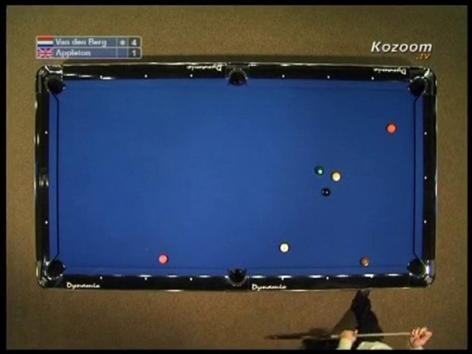 Nick Van Den Berg Vs. Darren Appleton - Czech 9-Ball Open 20