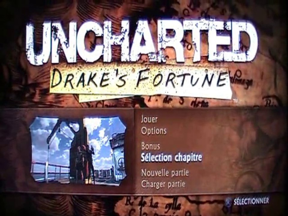 First Level - Only - Uncharted : Drake's Fortune - PS3