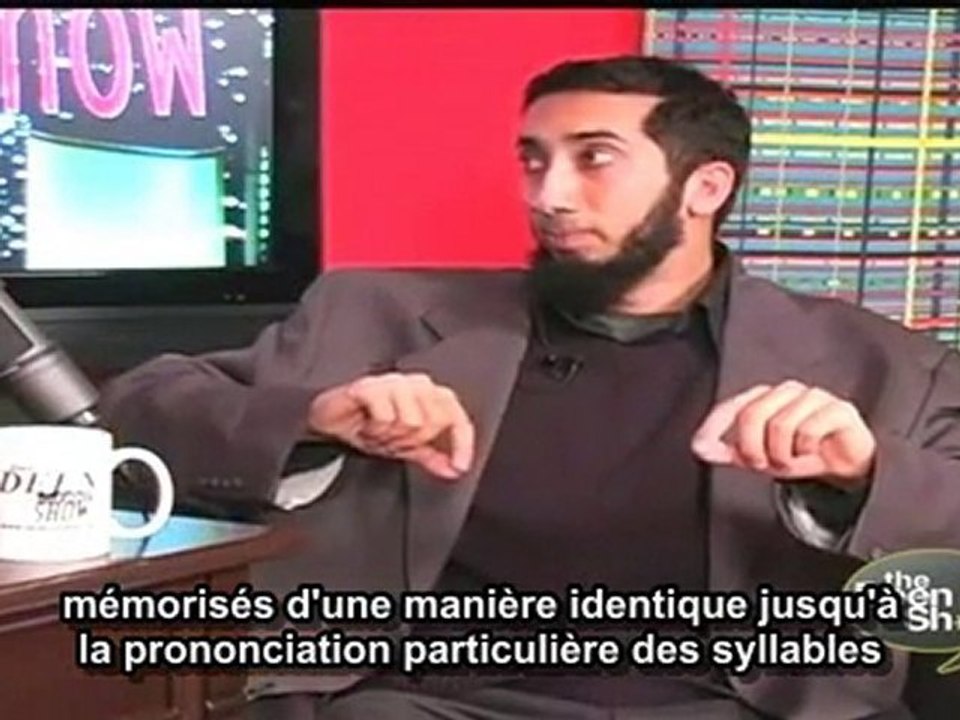 L'émission Deen Show entretien avec Nouman Ali Khan 1/2