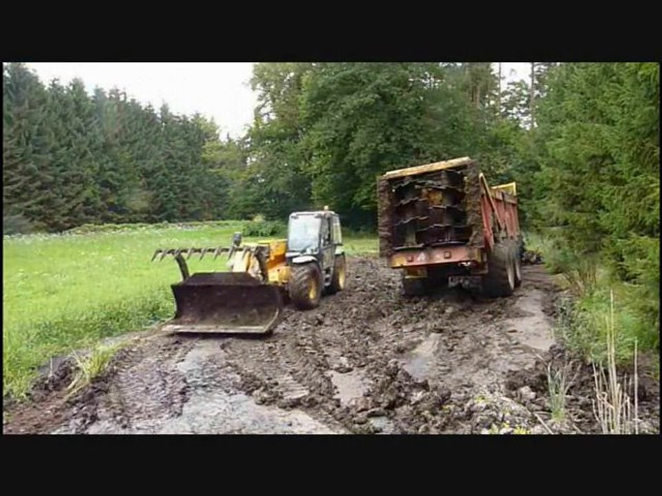 Epandage de fumier / Speading of manure