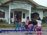 Sud des Philippines: la population vit dans la crainte du clan Ampatuan