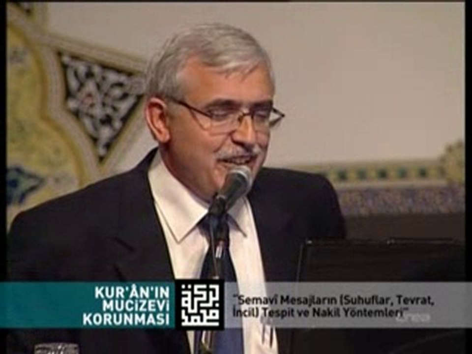 9 Prfof.Dr.Ahmet Bedir Tevratın kitaplaşması-1