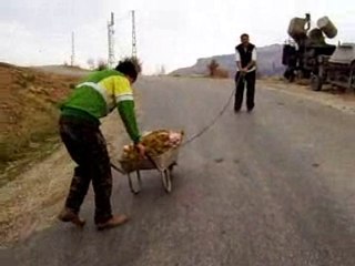 EL ARABASI İLE uzun ince bir yoldayım