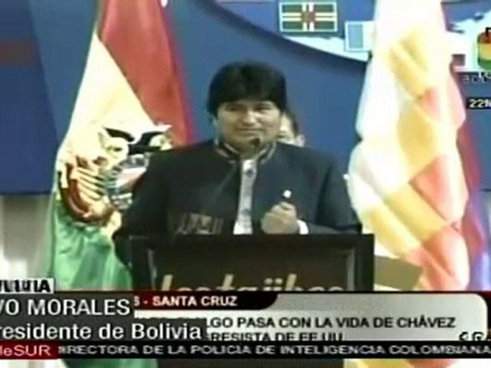Evo Morales:"Bolivia, bajo mi dirección, tendrá acuerdos, alianzas con todo el mundo