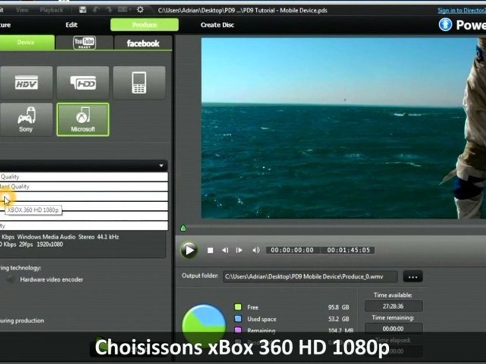 CyberLink PowerDirector 9 - Les Appareils Mobiles