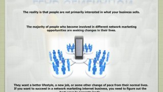 Things To Consider In Building Your Network Marketing Intern