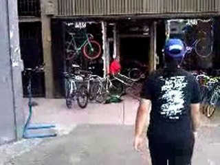 chute velo
