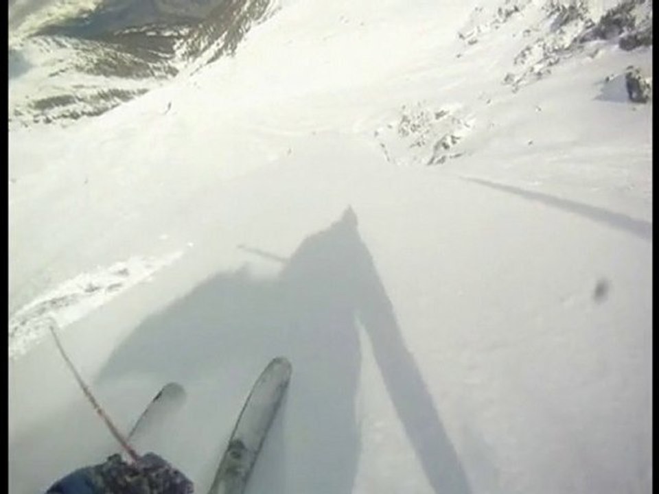 Powder session in Verbier