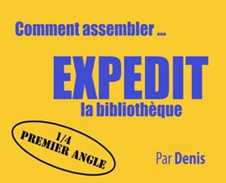 Comment assembler la bibliothèque EXPEDIT d'IKEA - 1/4