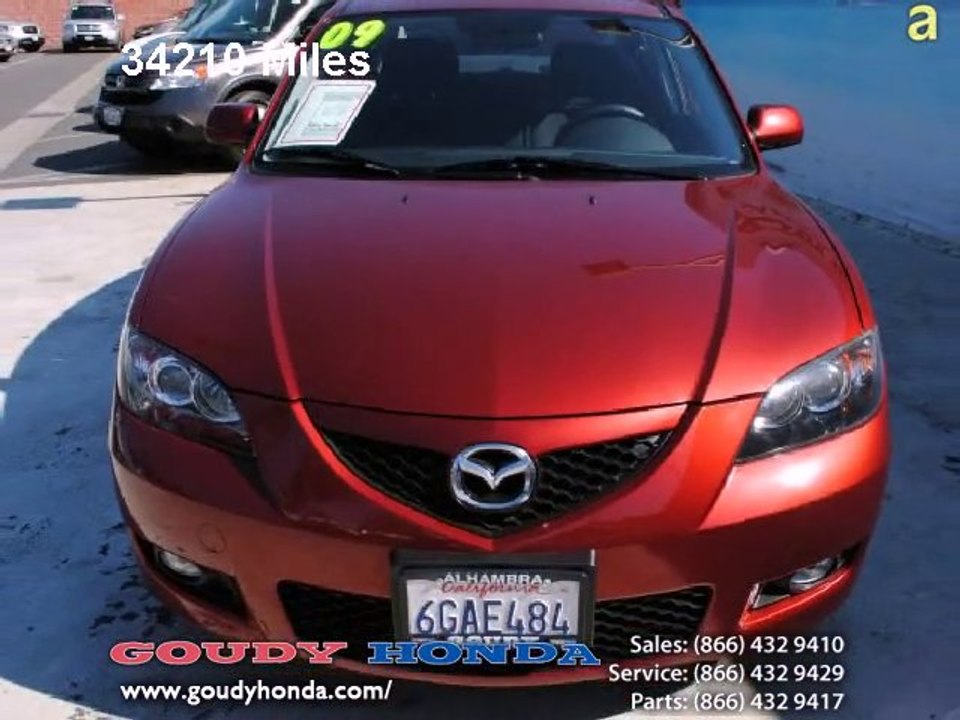 Mazda MAZDA3 2009 Used car Los Angeles Alhambra Downey