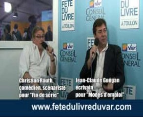 Fête du livre du Var : Christian Rauth et Jean Claude Guégan