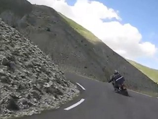 Moto dans les Alpes du sud en 2009