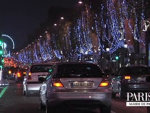 Mélanie Laurent allume les Champs Elysées !