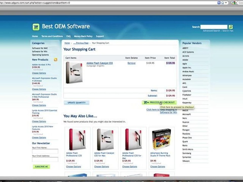 How to get Adobe Flash Catalyst CS5 almost for free