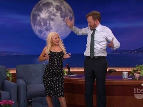Interview Conan O'Brien - Christina Aguilera (Burlesque)