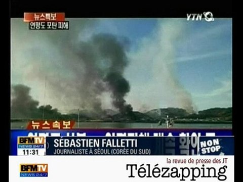 Télézapping : Bruits de bottes en Corée