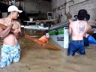 Inondations dans l'ouest de la Colombie