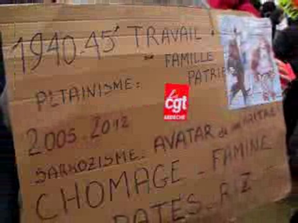 Manifestation 23 novembre 2010