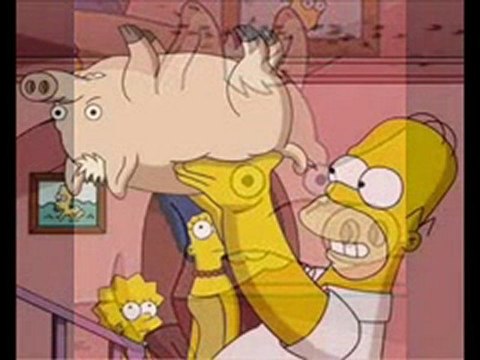 Simpsons Spider Pig