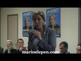 Campagne interne — Marine Le Pen à Rennes (11.11.10 - 2)