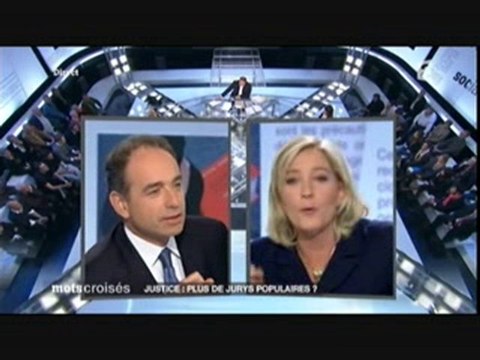 Clash Duflot / Copé / Lepen Peine de mort