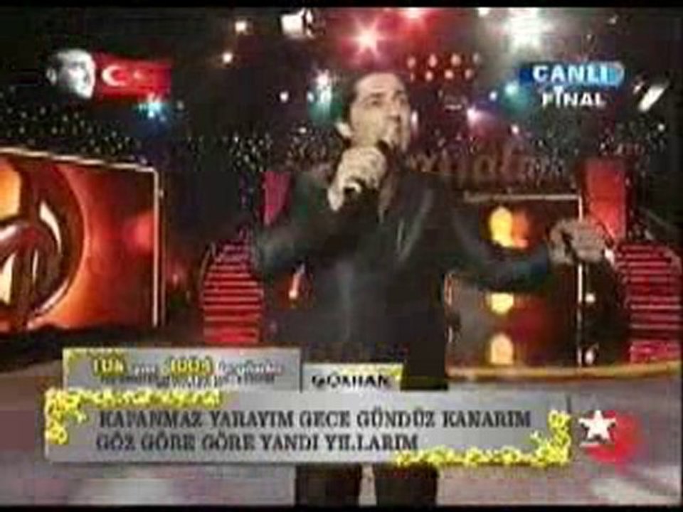POPSTAR GÖKHAN DENK 8. HAFTA YORGUN YILLARIM
