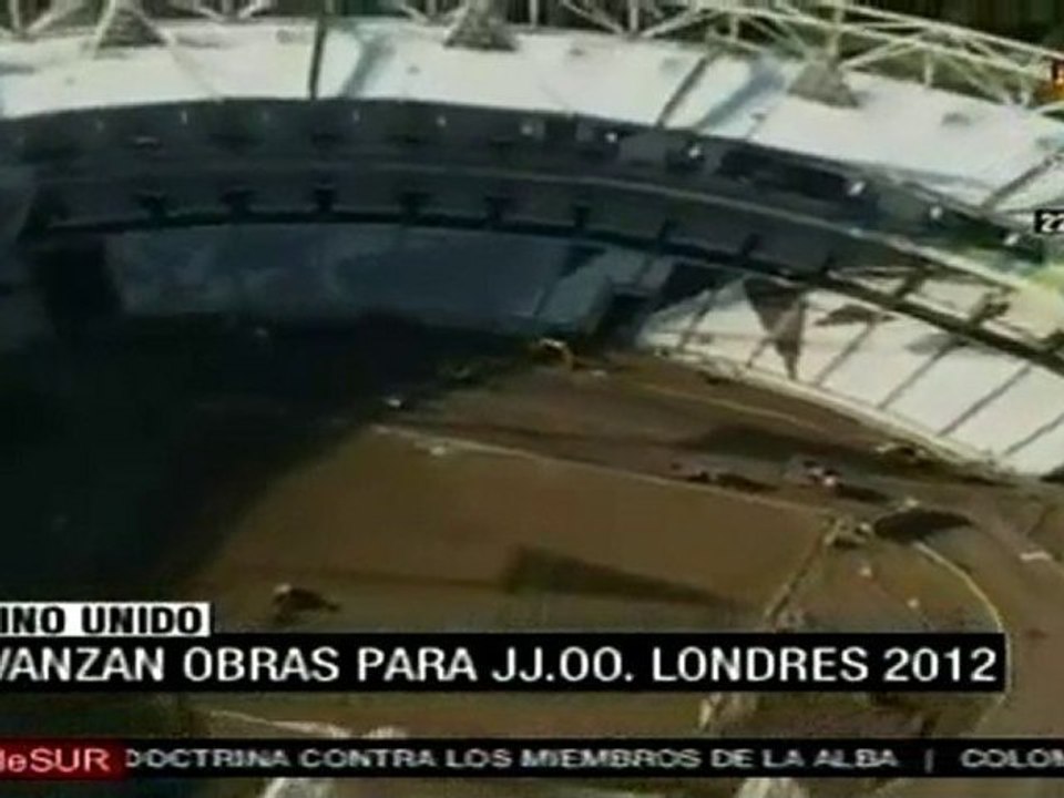 Avanzan obras para JJ.OO. Londres 2012