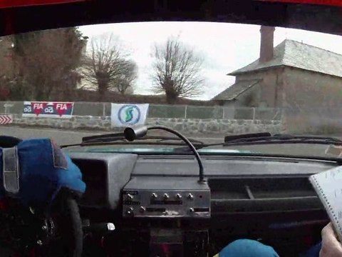 Rallye du Cantal 2010 ES4 Labesserette - Charlaix Bondoux