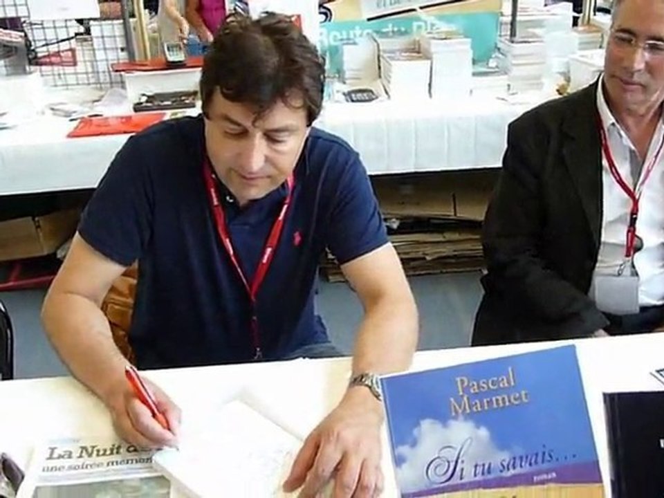 Si tu savais PASCAL MARMET festival du livre de Mouans sart