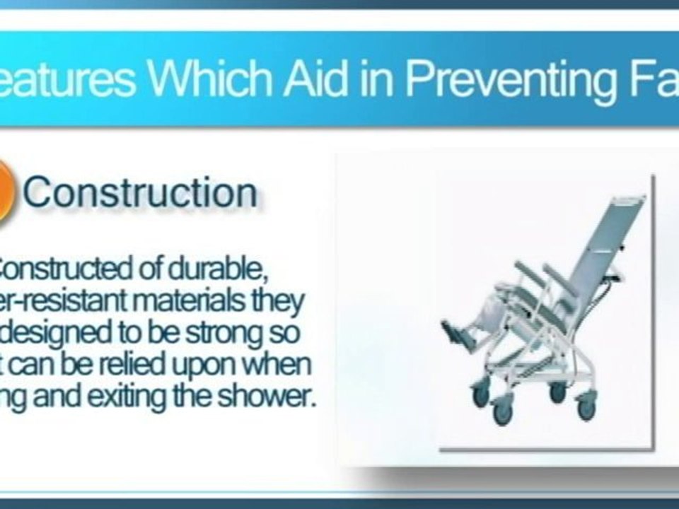 Shower Chairs - How To Eliminate Falling in The Shower