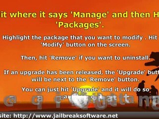 When You JailBreak an iPhone, Where can you obtain the 3rd P