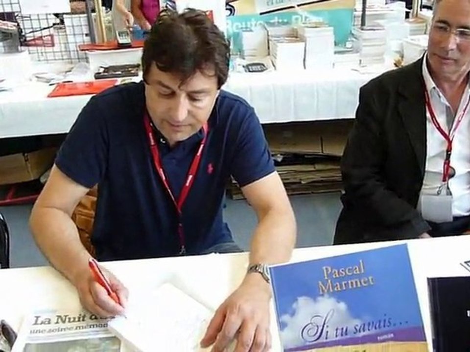 Si tu savais PASCAL MARMET festival du livre de Mouans sarto