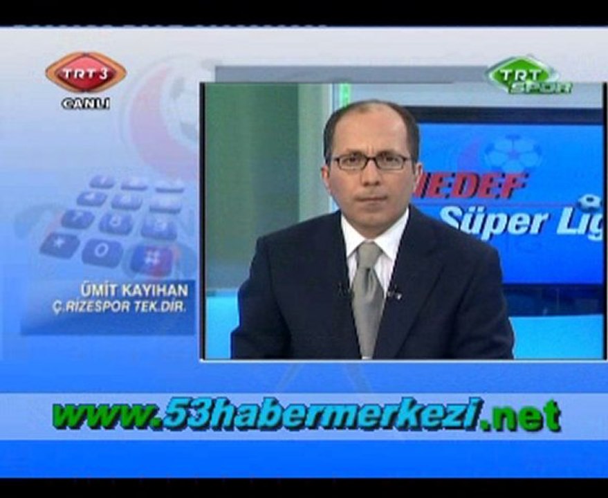 Ümit Kayıhan Hedef Süper Lig Canlı Yayınında