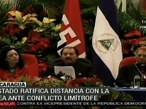 Nicaragua ratifica distancia de la OEA, en el conflicto con Costa Rica