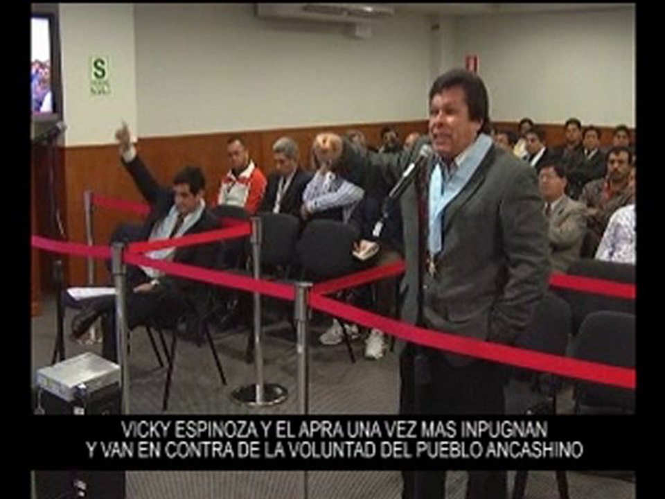 Heriberto Benitez Rivas, Audiencia JNE 19 / Noviembre / 2010