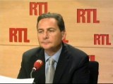 Eric Besson, ministre chargé de l'Industrie, de l'Energie e