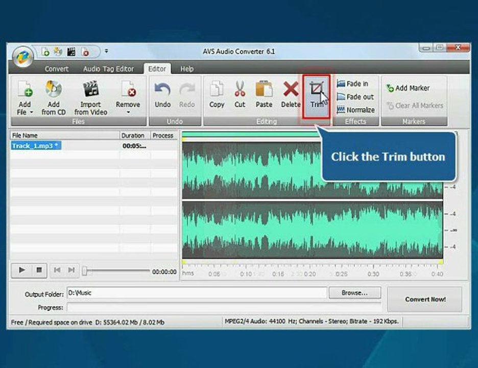 Make iPhone Ringtones using AVS Audio Converter