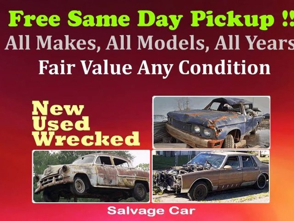Sell Junk Car For Cash