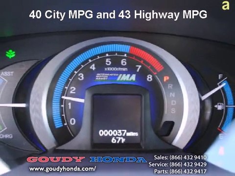 USED CAR CERRITOS HONDA Insight 2010 LOS ANGELES ALHAMBRA