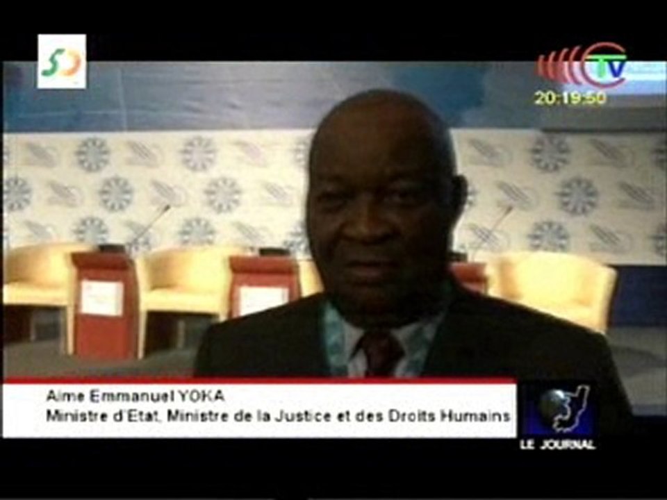 Aimé Emmanuel Yoka au forum de Tanger