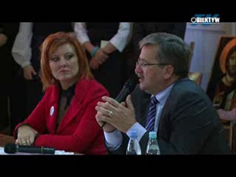 Prezydent RP Bronisław Komorowski w Cisnej