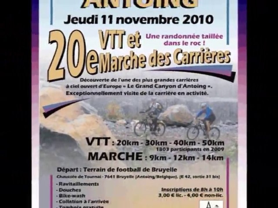 La rando des carrières - Antoing 2010