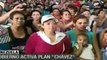Chávez visita refugios de damnificados y lanza plan de viviendas