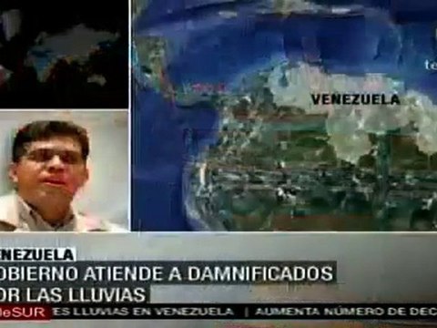 Gobierno atiende a damnificados por las lluvias