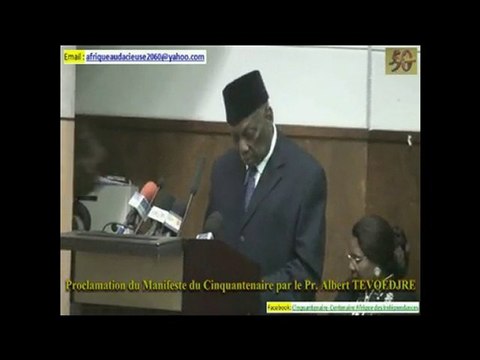 Manifeste Cinquantenaire Indépendances Africaines (Part 4)