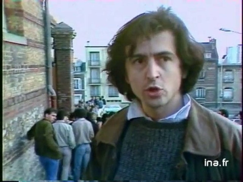 13 Février 85, BHL défendant un ouvrier marcocain