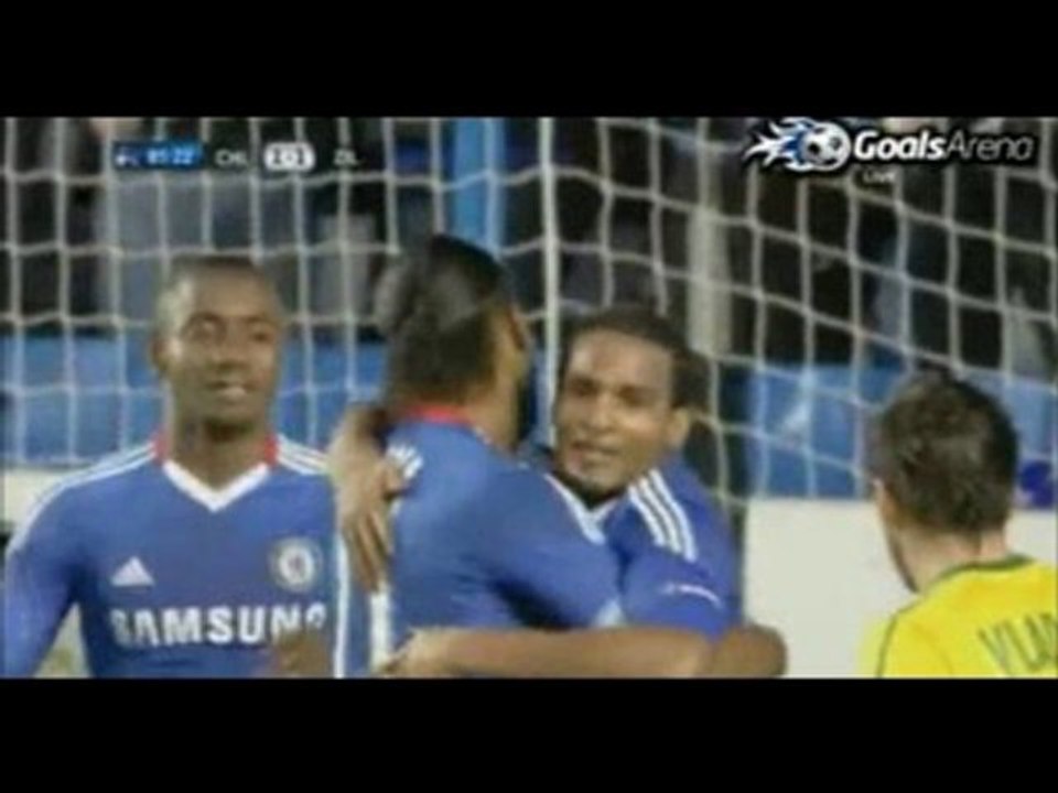 Chelsea vs Zilina 2-1 23/November 2010
