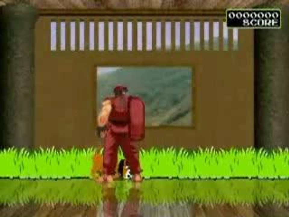 Street fighter duck hunt bonus level