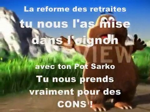 René la Taupe, Merci Fillon par LES CREVETTES MUSCLEES